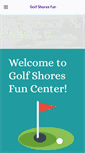 Mobile Screenshot of golfshoresfuncenter.com